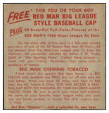 1955 Red Man #006AL Jack Harshman White Sox EX No Tab 494818