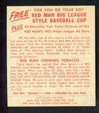 1955 Red Man #016AL Yogi Berra Yankees EX-MT w Tab 494855