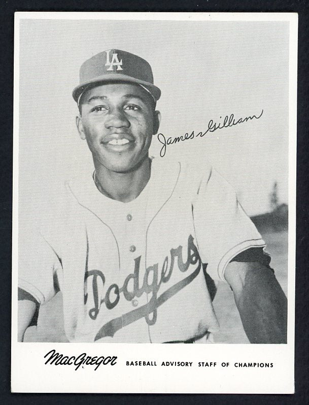 1960 MacGregor Jim Gilliam Dodgers EX-MT 494858