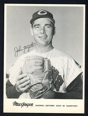 1960 MacGregor Johnny Temple Indians NR-MT 494860