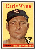 1958 Topps Baseball #100 Early Wynn White Sox EX Yellow Letter 494873