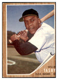 1962 Topps Baseball #462 Willie Tasby Indians Good Variation 494936