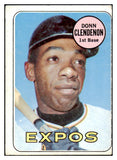 1969 Topps Baseball #208 Donn Clendenon Expos VG Variation 494955