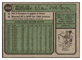 1974 Topps Baseball #250 Willie McCovey Padres EX Variation 494961