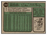 1974 Topps Baseball #250 Willie McCovey Padres VG-EX Variation 494962