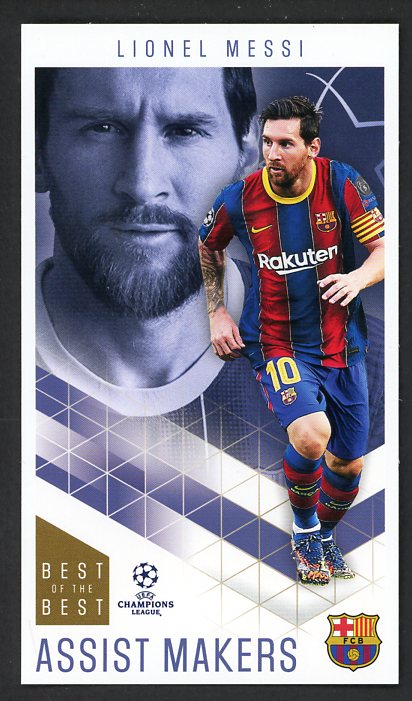 2020 Topps UCL #034 Lionel Messi Barcelona NR-MT 495023