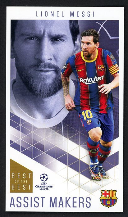 2020 Topps UCL #034 Lionel Messi Barcelona NR-MT 495025