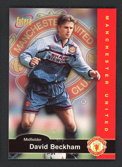 1997 Futera #006 David Beckham Manchester United 495054