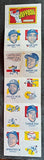 1971 Topps Baseball Tattoo Sheet #012 Billy Williams Bill Freehan VG-EX 495088