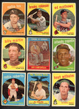 1959 Topps Set Lot 117 Diff Bargain Grade Kaline Cepeda 495108