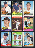 1965 Topps Set Lot 98 Diff VG-EX/EX Stengel Aparicio Fox 495126