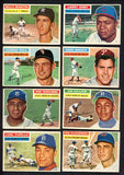 1956 Topps Set Lot 121 Diff VG-EX/EX Doby Martin Roberts 495178
