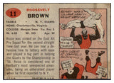 1957 Topps Football #011 Roosevelt Brown Giants EX 495242