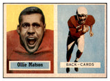 1957 Topps Football #026 Ollie Matson Cardinals EX-MT 495244