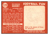1958 Topps Football #120 Raymond Berry Colts EX-MT 495254
