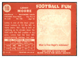 1958 Topps Football #010 Lenny Moore Colts EX 495263