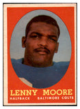 1958 Topps Football #010 Lenny Moore Colts VG-EX 495264
