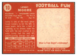1958 Topps Football #010 Lenny Moore Colts EX 495265