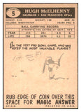 1959 Topps Football #005 Hugh McElhenny 49ers NR-MT 495266