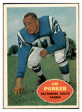 1960 Topps Football #005 Jim Parker Colts EX-MT 495269