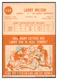 1963 Topps Football #155 Larry Wilson Cardinals VG-EX 495288