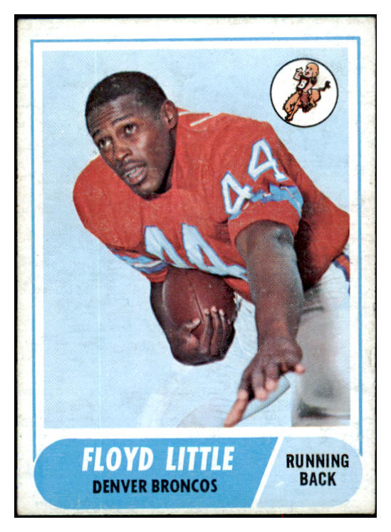 1968 Topps Football #173 Floyd Little Broncos VG-EX 495296