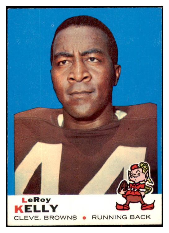1969 Topps Football #001 Leroy Kelly Browns EX 495298