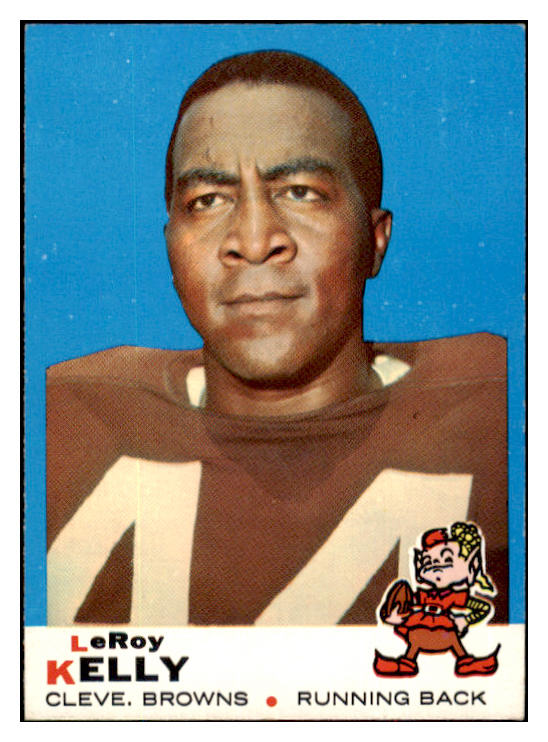 1969 Topps Football #001 Leroy Kelly Browns EX-MT 495300