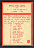 1965 Philadelphia Football #014 Don Shula Colts EX-MT 495309