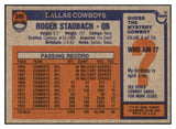 1976 Topps Football #395 Roger Staubach Cowboys EX 495325