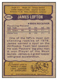 1979 Topps Football #310 James Lofton Packers EX-MT 495332