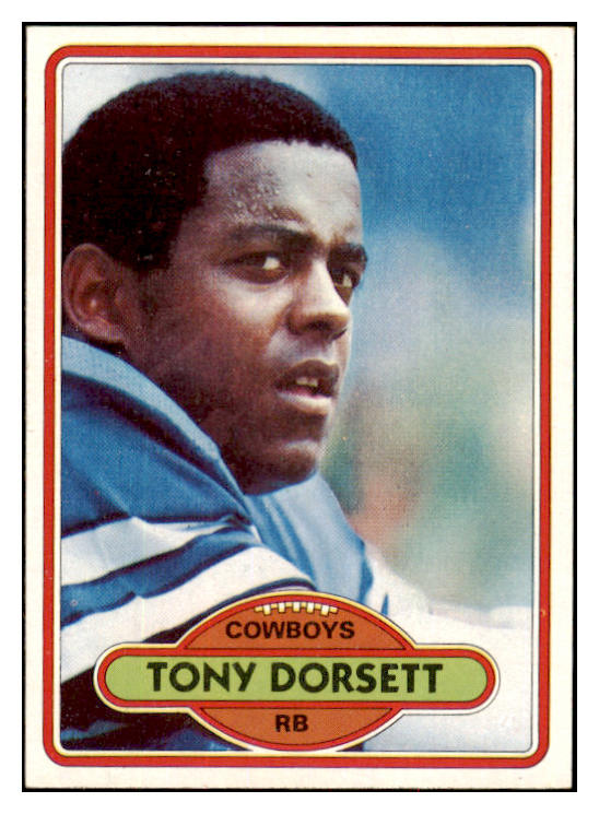 1980 Topps Football #330 Tony Dorsett Cowboys NR-MT 495335