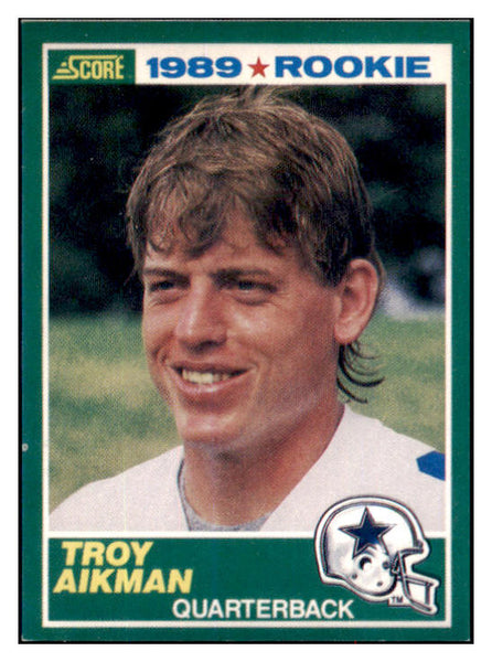 1989 Score #270 Toy Aikman Cowboys NR-MT 495339