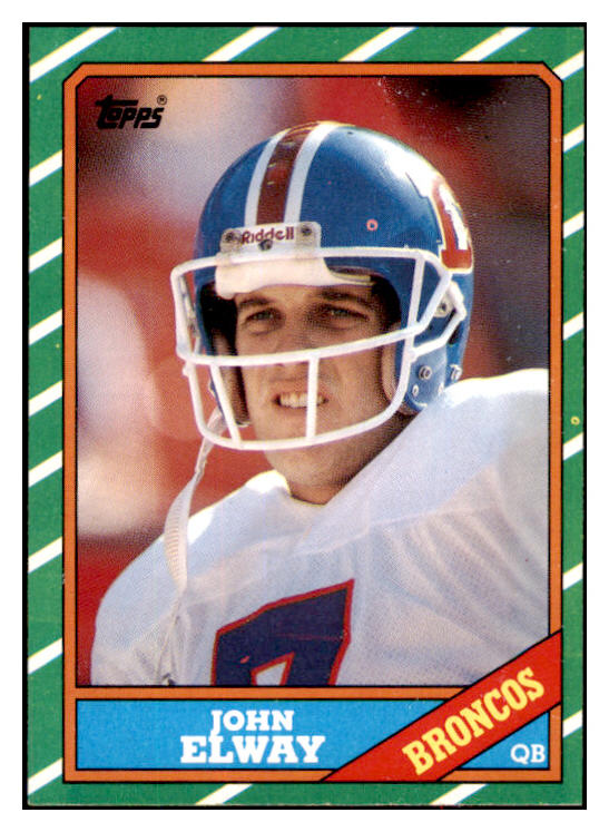 1986 Topps #112 John Elway Broncos NR-MT 495341