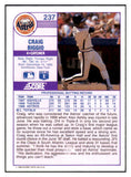 1989 Score #237 Craig Biggio Astros NR-MT 495346