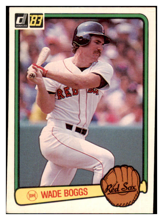 1983 Donruss #586 Wade Boggs Red Sox EX 495352