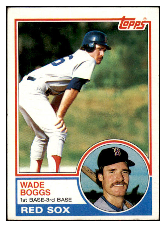 1983 Topps #498 Wade Boggs Red Sox VG-EX 495360