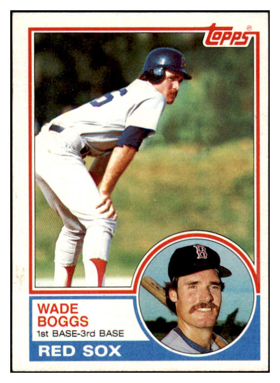 1983 Topps #498 Wade Boggs Red Sox NR-MT 495362