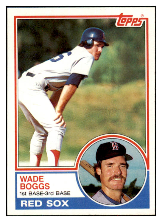 1983 Topps #498 Wade Boggs Red Sox NR-MT 495363