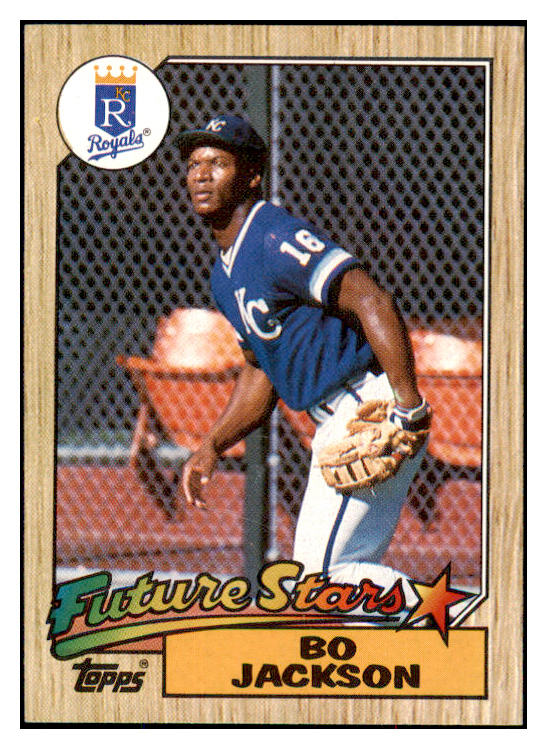 1987 Topps #170 Bo Jackson Royals NR-MT 495372