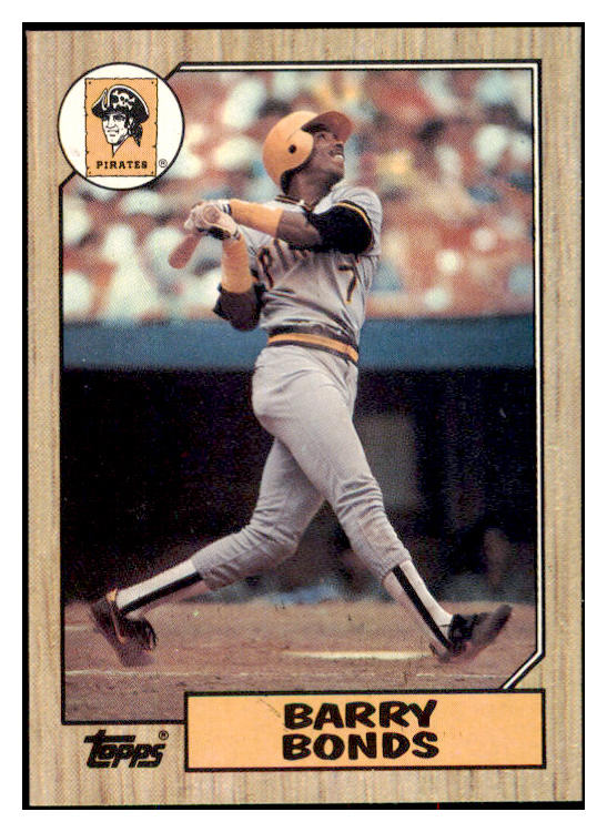 1987 Topps #320 Barry Bonds Pirates NR-MT 495373