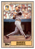 1987 Topps #320 Barry Bonds Pirates NR-MT 495375