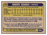 1987 Topps #320 Barry Bonds Pirates NR-MT 495376