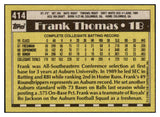 1990 Topps #414 Frank Thomas White Sox NR-MT 495378