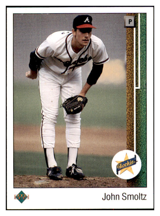 1989 Upper Deck #017 John Smoltz Braves NR-MT 495383