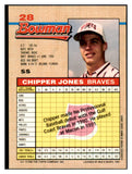 1992 Bowman #028 Chipper Jones Braves NR-MT 495396