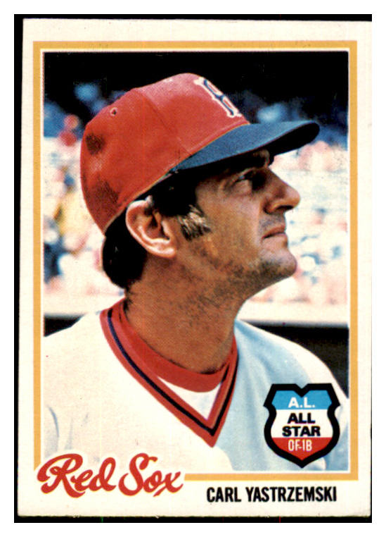 1978 Topps Baseball #040 Carl Yastrzemski Red Sox EX 495411