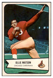 1954 Bowman Football #012 Ollie Matson Cardinals NR-MT 495421