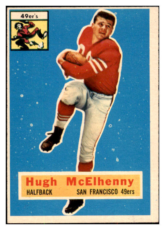 1956 Topps Football #050 Hugh McElhenny 49ers EX 495429
