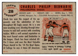 1956 Topps Football #028 Chuck Bednarik Eagles VG-EX 495431